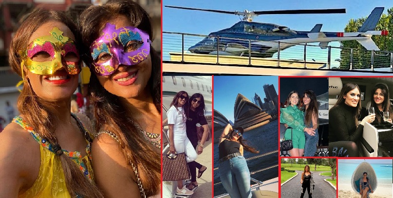 Wife of Manchester Billionaire Aisha Shows Off Lavish Lifestyle, Private Jets, Luxury High Profile Parties
